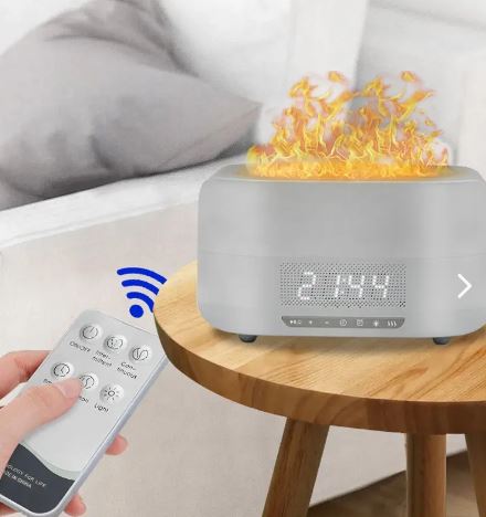 Humidificador con parlantes bluetooth